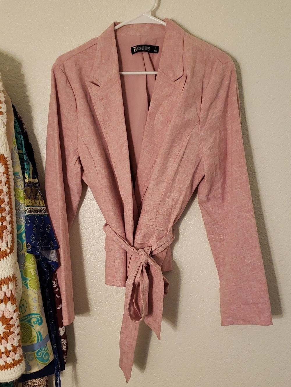 Pink Blazer Sz L